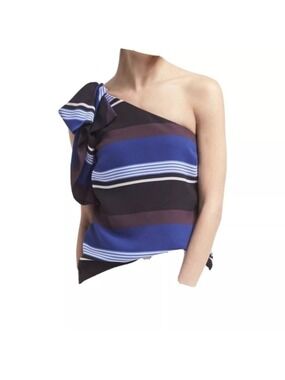 Banana Republic Women's One Shoulder Top size 10 NWT
